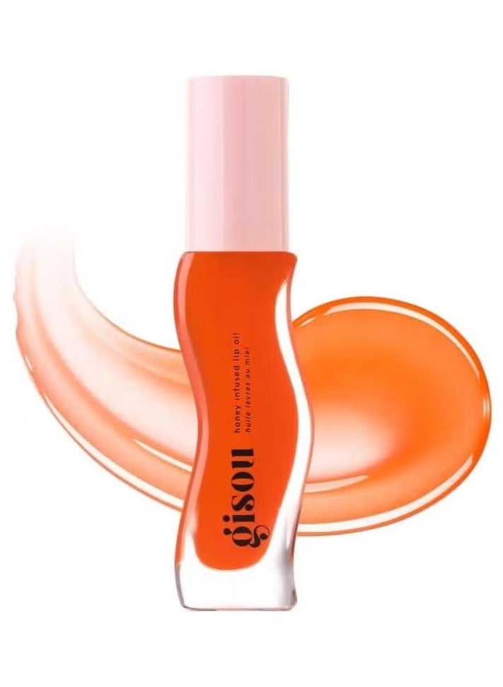 جيسو مرهم الشفة المغذي بالعسل ، مرهم الشفة المغذي الجاف ، لمعان عالي ، مكياج ناعم ، لون مرجاني شفاف ، عطر فاكهة المانجو الاستوائية ، عطر المانجو ، 8ml - Image 5